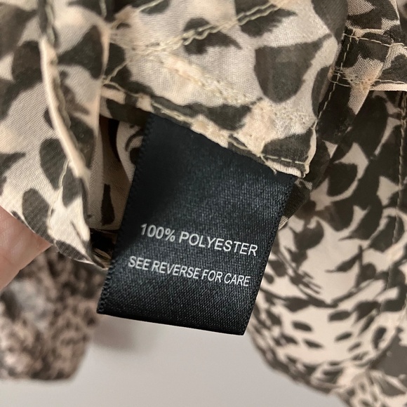 Patterson J Kincaid Anthropologie semi sheer blouse, XS - Picture 5 of 5
